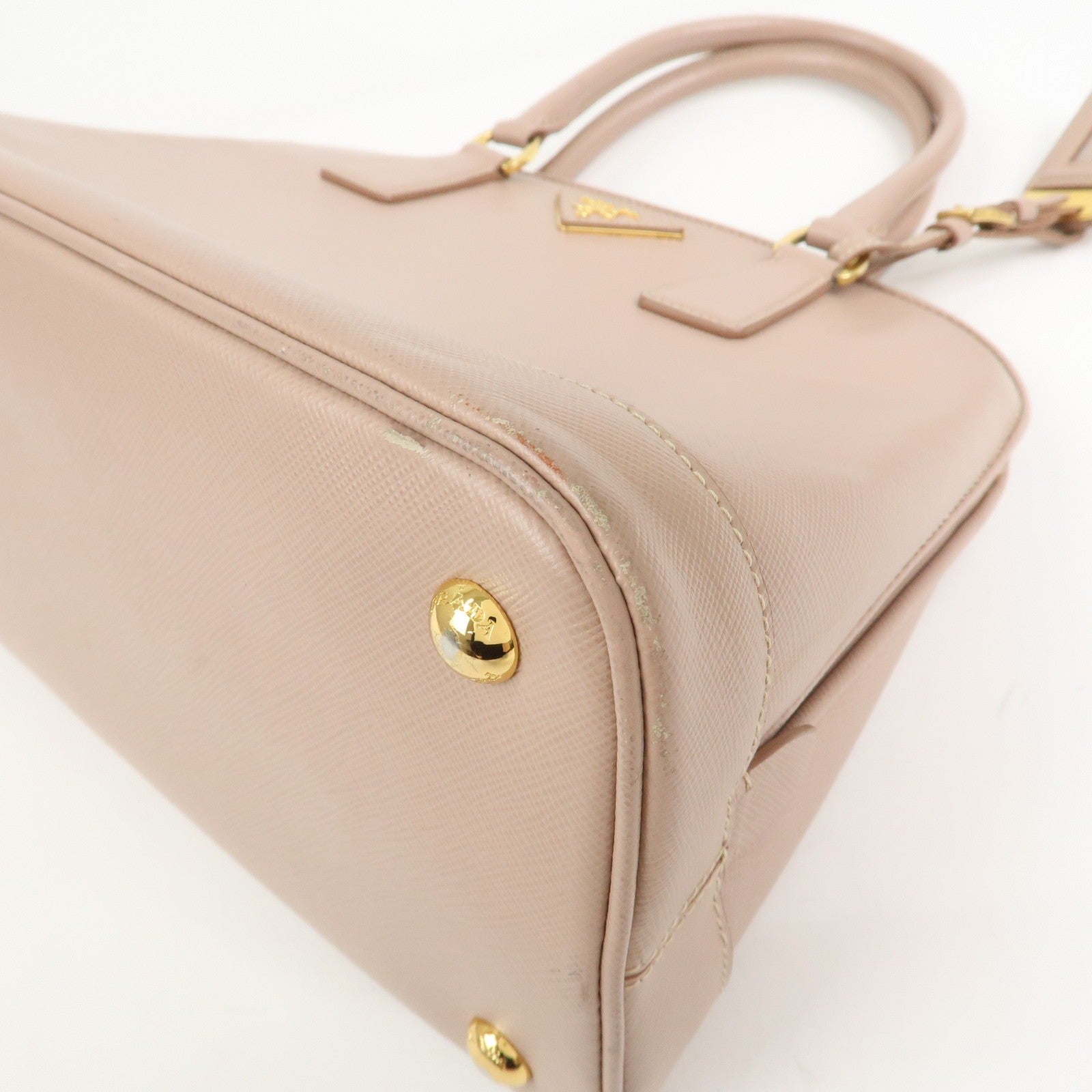 Prada Hand Bag - Pink, Saffiano Leather
