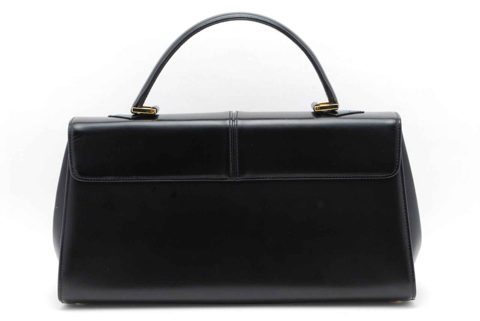 Saint Laurent Yves Saint Laurent Tote Hand Bag - Black, Leather