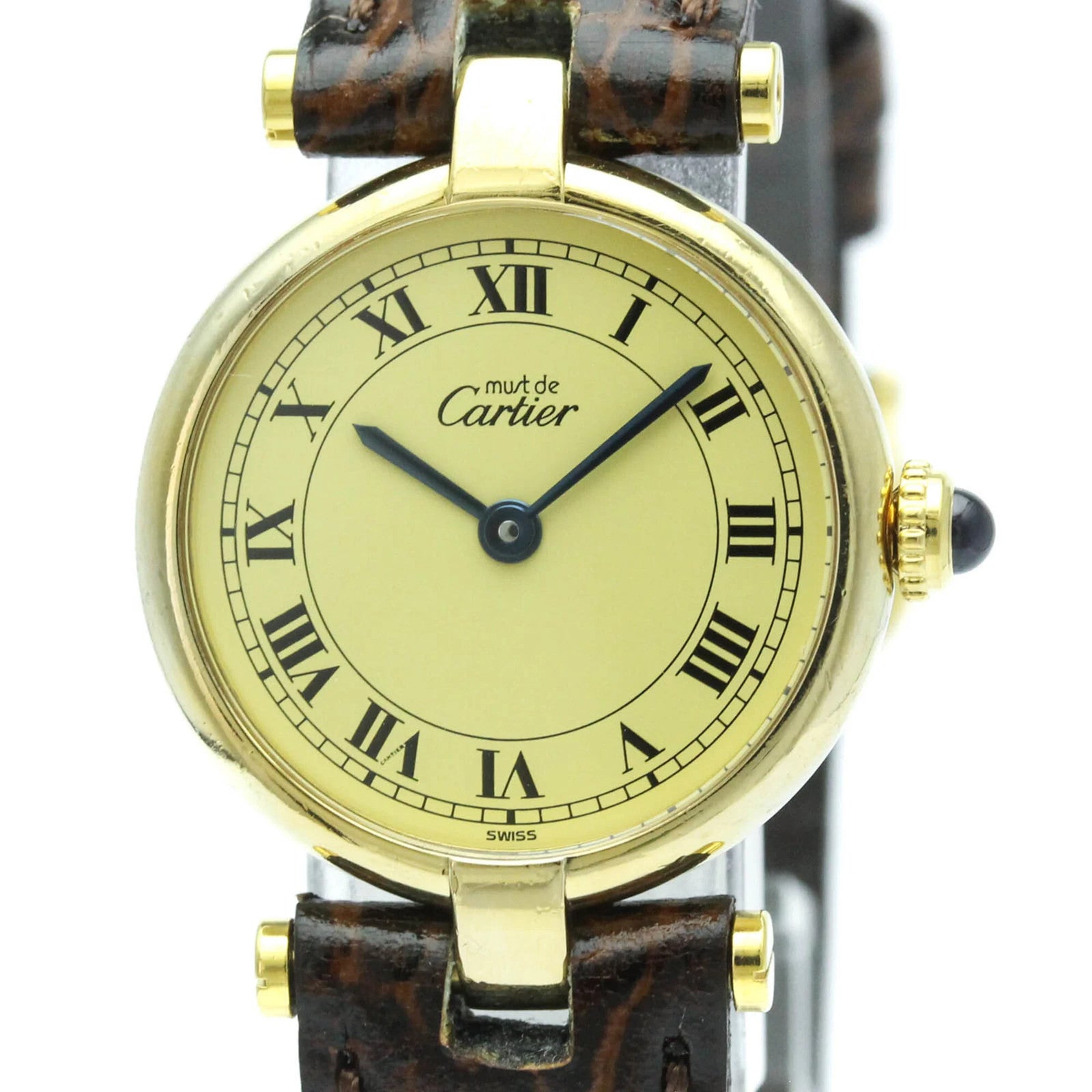 Cartier Must Vendome Wristwatch - Gold, Gold Plated