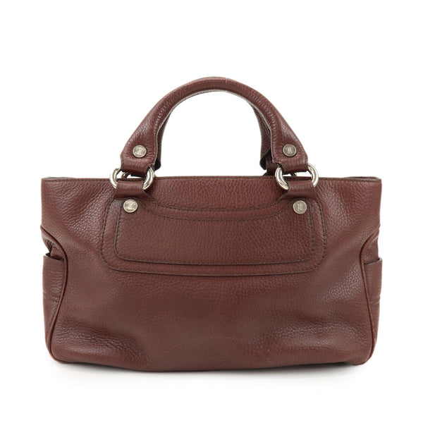 Celine Boogie Handbag - Brown, Leather