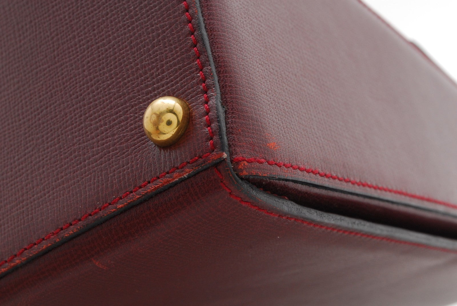 Cartier Must de Cartier Hand Bag - Bordeaux, Leather