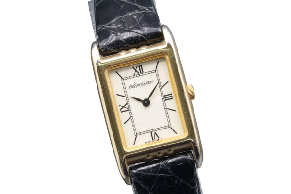 Yves Saint Laurent 5420-F46860 Watch - White, Yellow Gold, Stainless Steel 