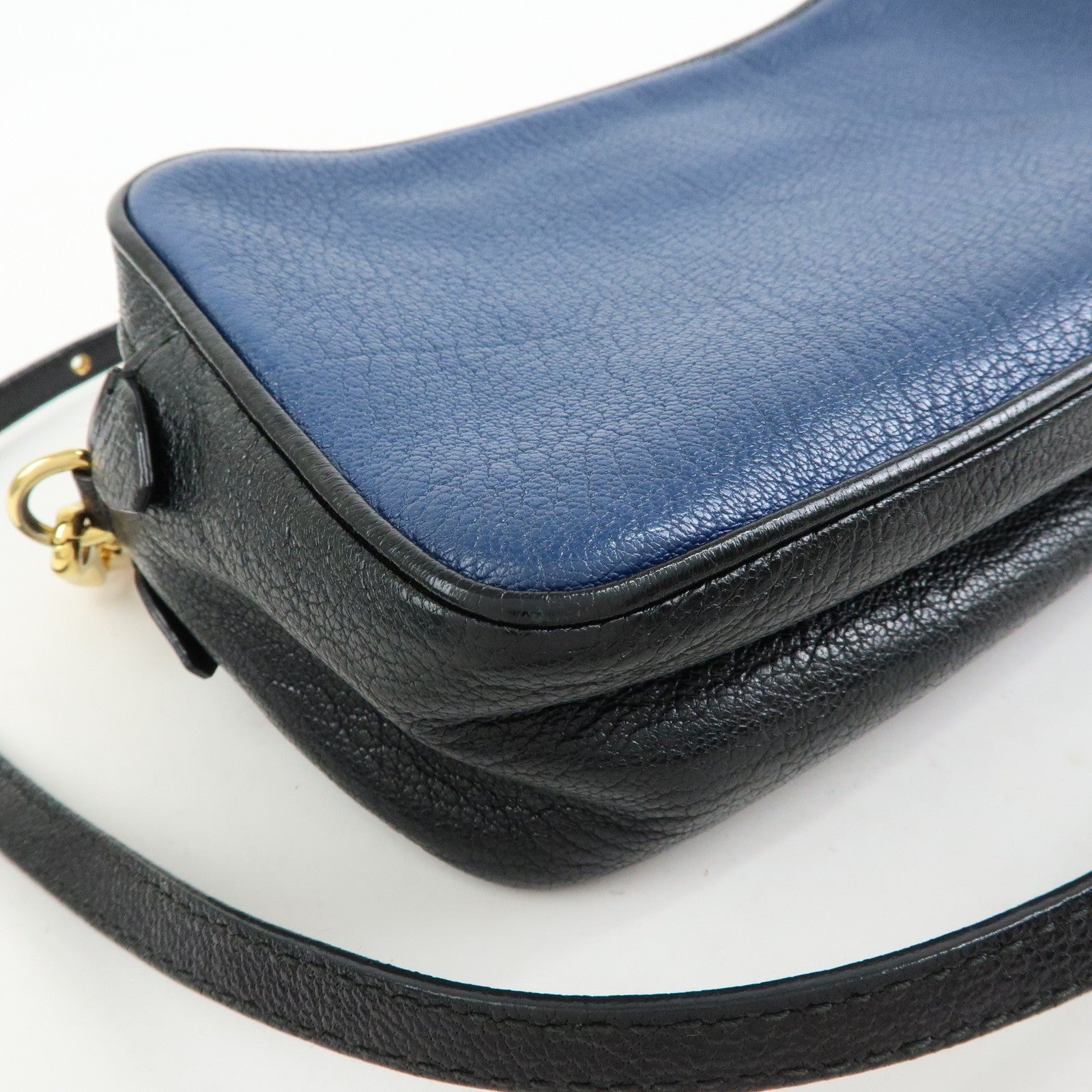 Miu Miu Shoulder Bag - Blue, Leather