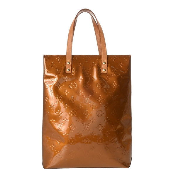 Louis Vuitton Lead MM Handbag - Bronze, Monogram Vernis
