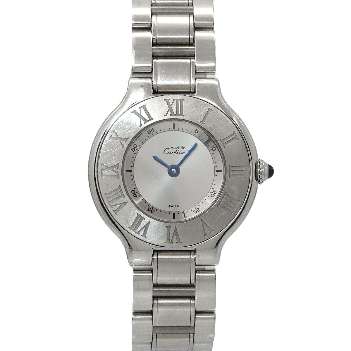 Cartier Must 21 W10109T2 Watch - Silver, Stainless Steel
