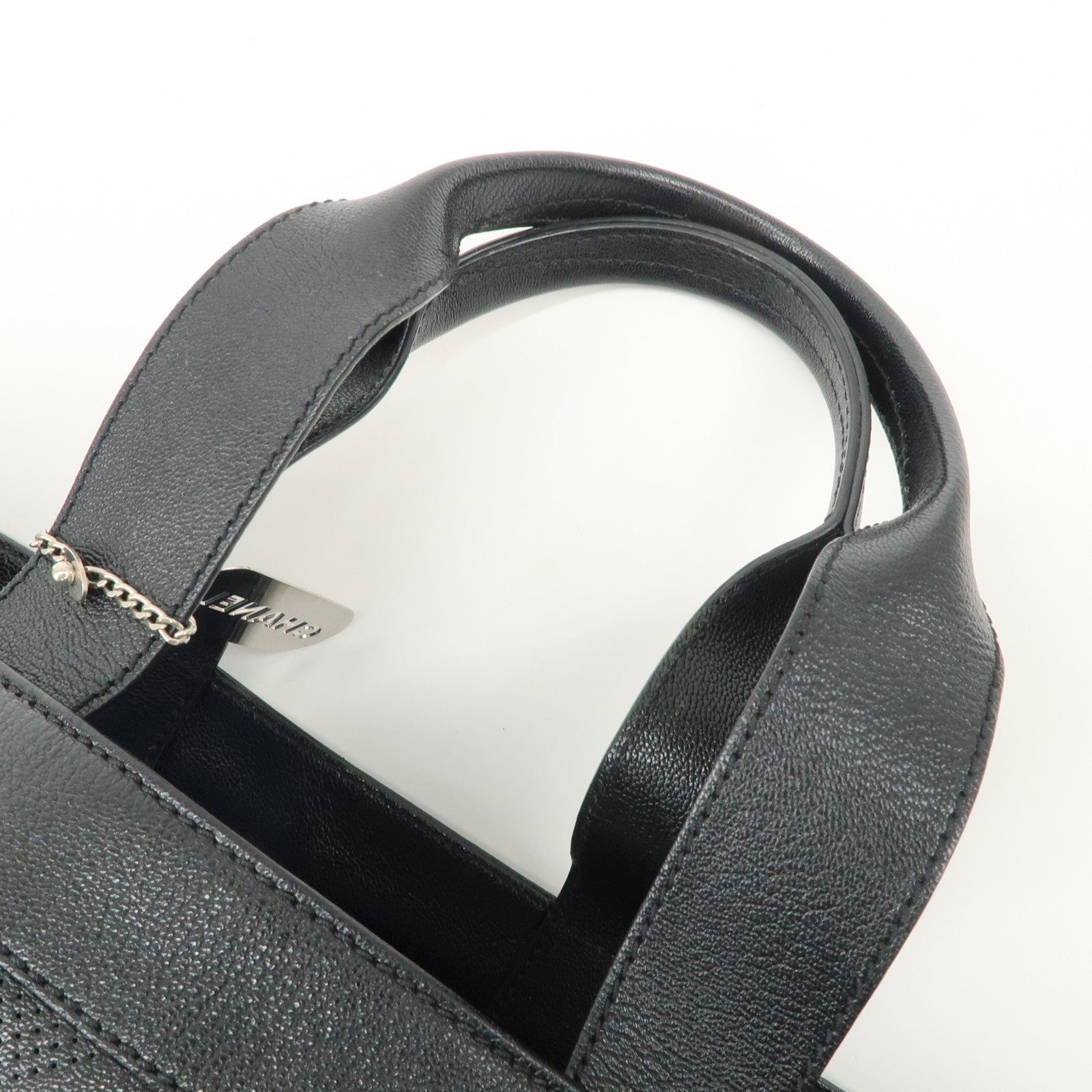 Chanel Coco Mark Tote Bag - Black, Calf Leather