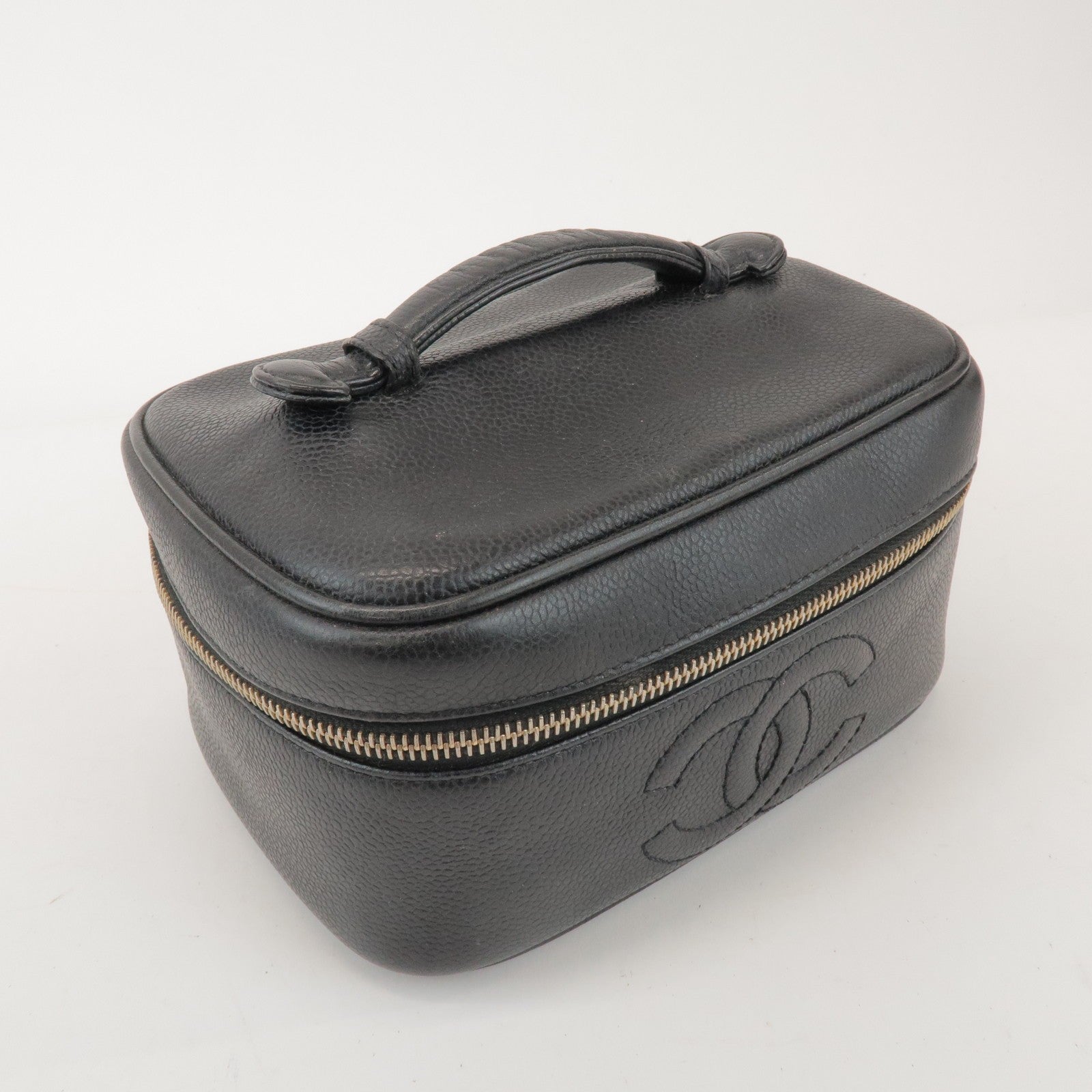 Chanel Vanity Bag - Black, Caviarskin