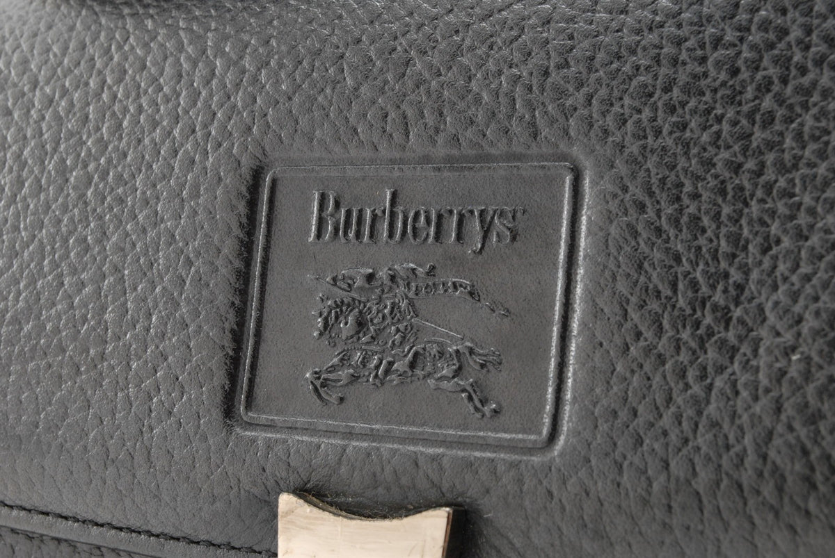 Burberry Hand Bag - Black, Leather