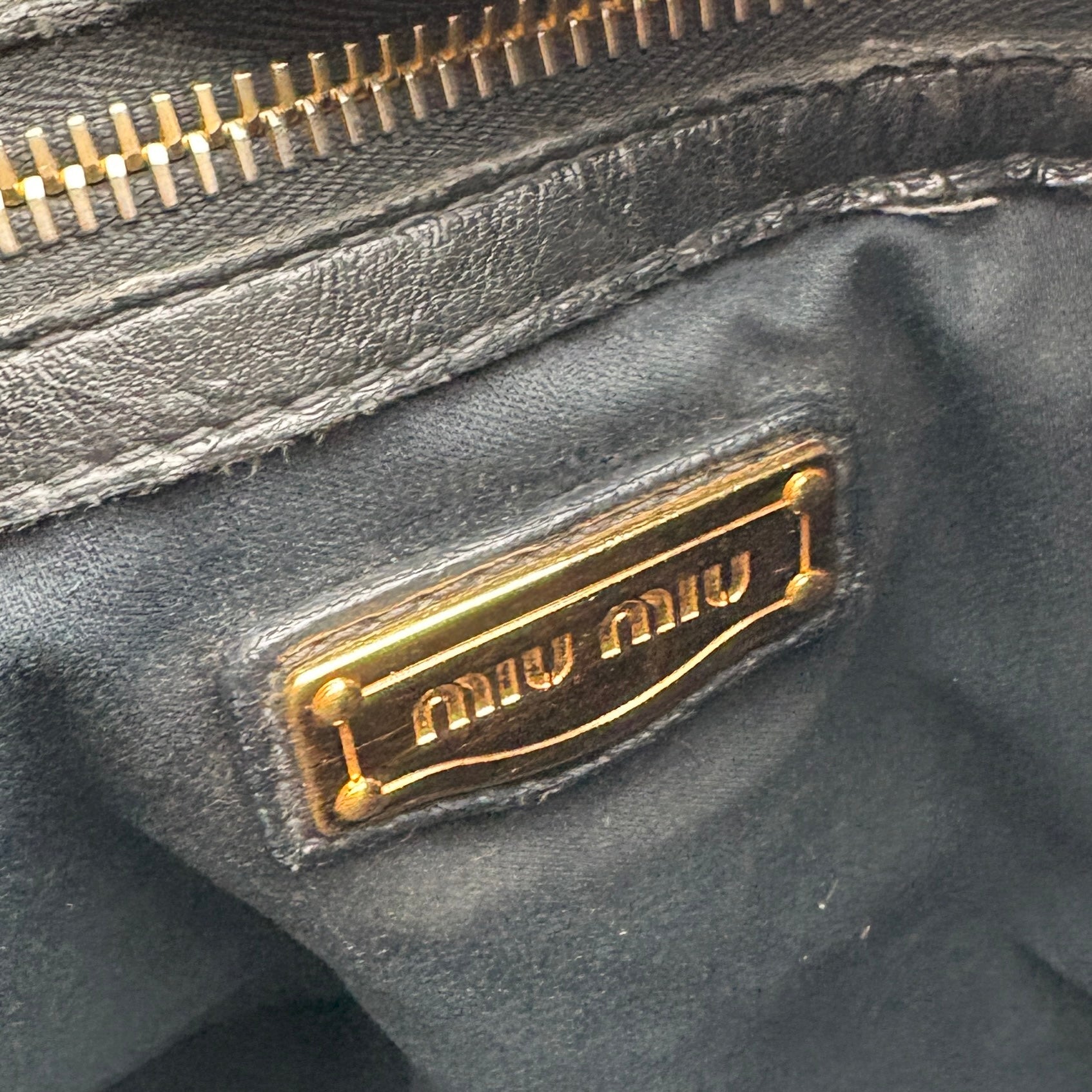 Miu Miu Leather Hand & Crossbody bag