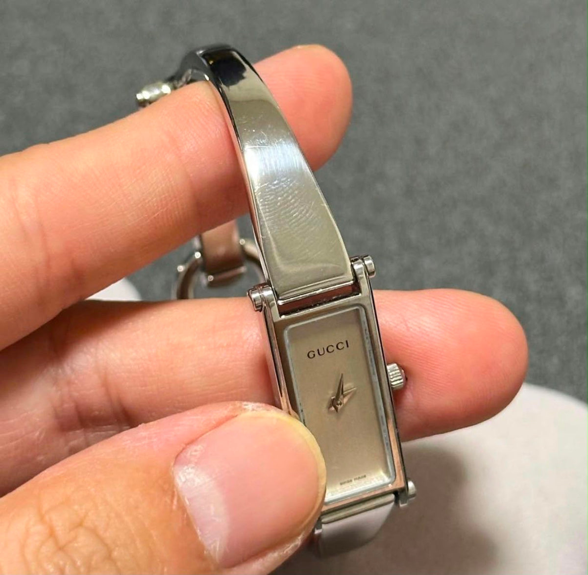 Gucci 1500L Wristwatch - Silver, Stainless Steel