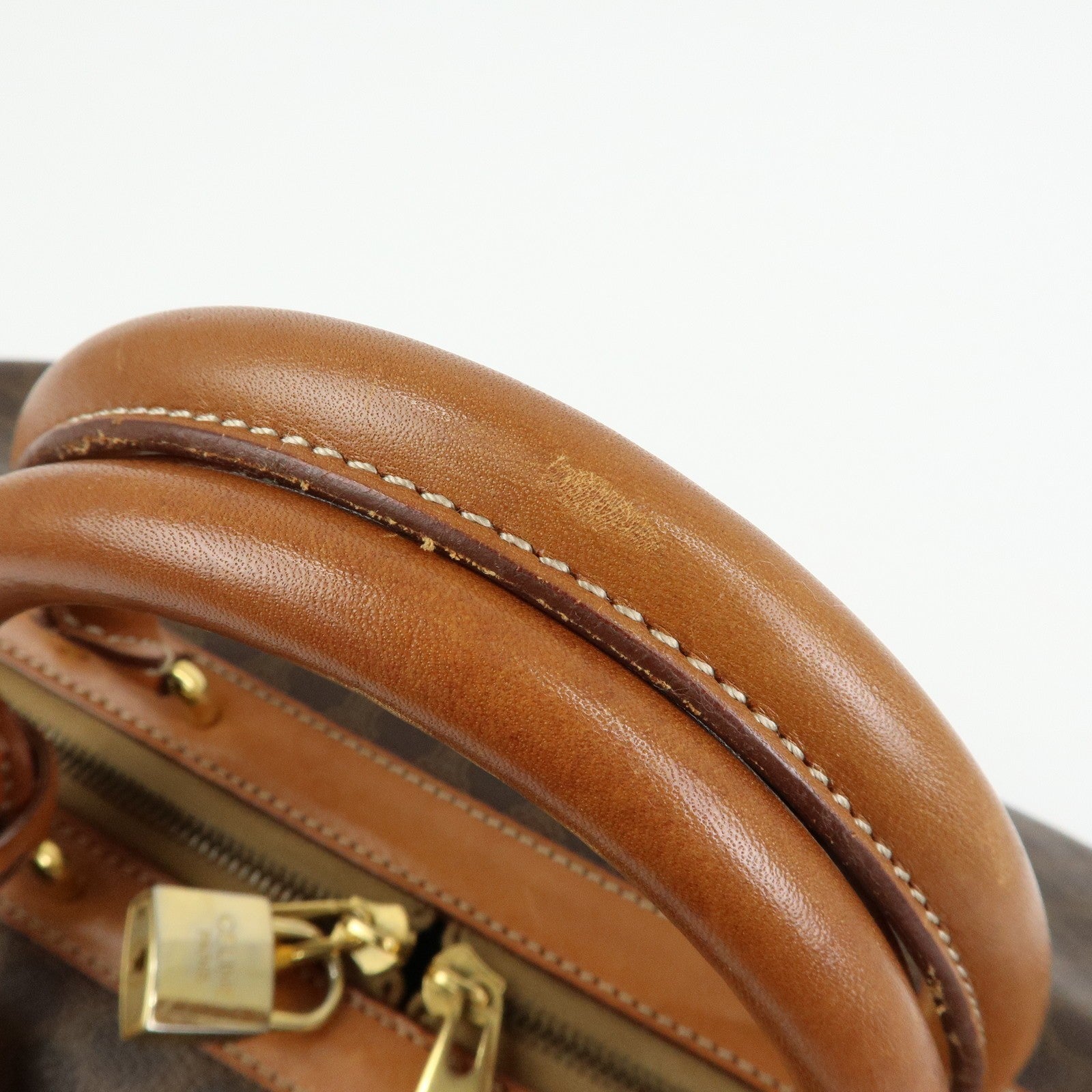 Celine Macadam 2WAY Bag - Brown, PVC Leather