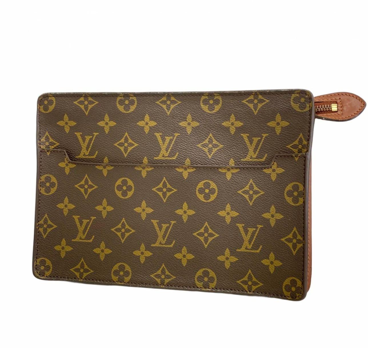 Louis Vuitton Monogram Pochette Homme Clutch Bag - Monogram, Canvas, Leather