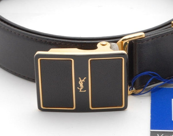 Yves Saint Laurent Vintage Belt - Black, Leather