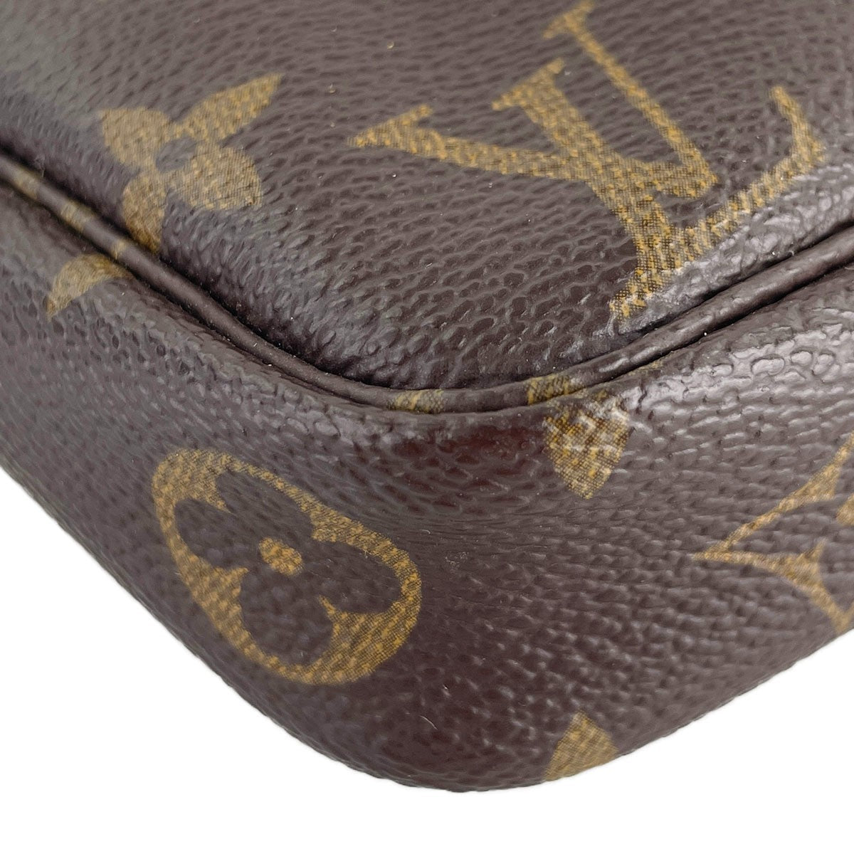 Louis Vuitton Pochette Accessoires Handbag - Brown, Coated Canvas