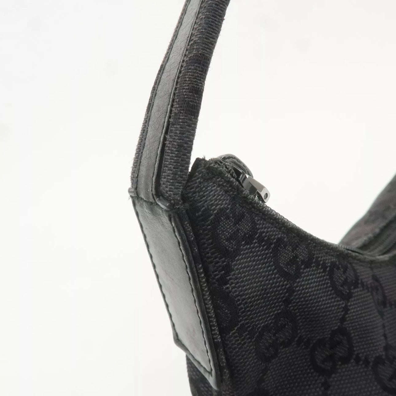 GG Canvas Leather Shoulder Bag Hand Bag