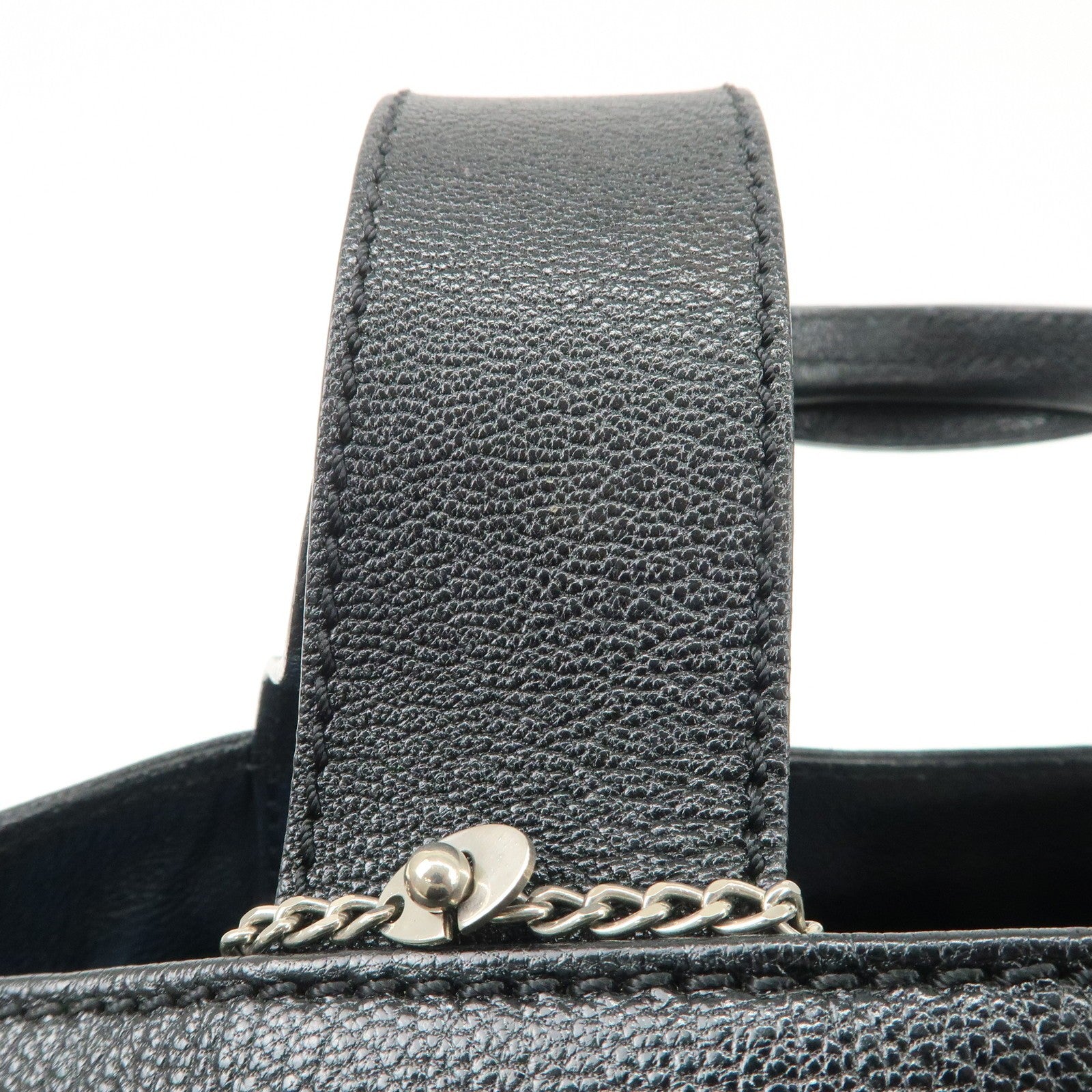 Chanel Coco Mark Tote Bag - Black, Calf Leather