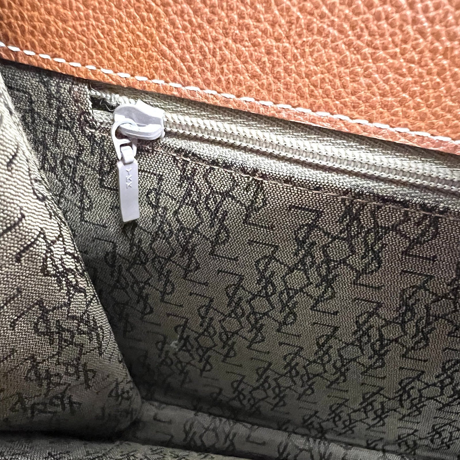 Saint Laurent Shoulder Tote Stitch Bag - Brown, Leather 
