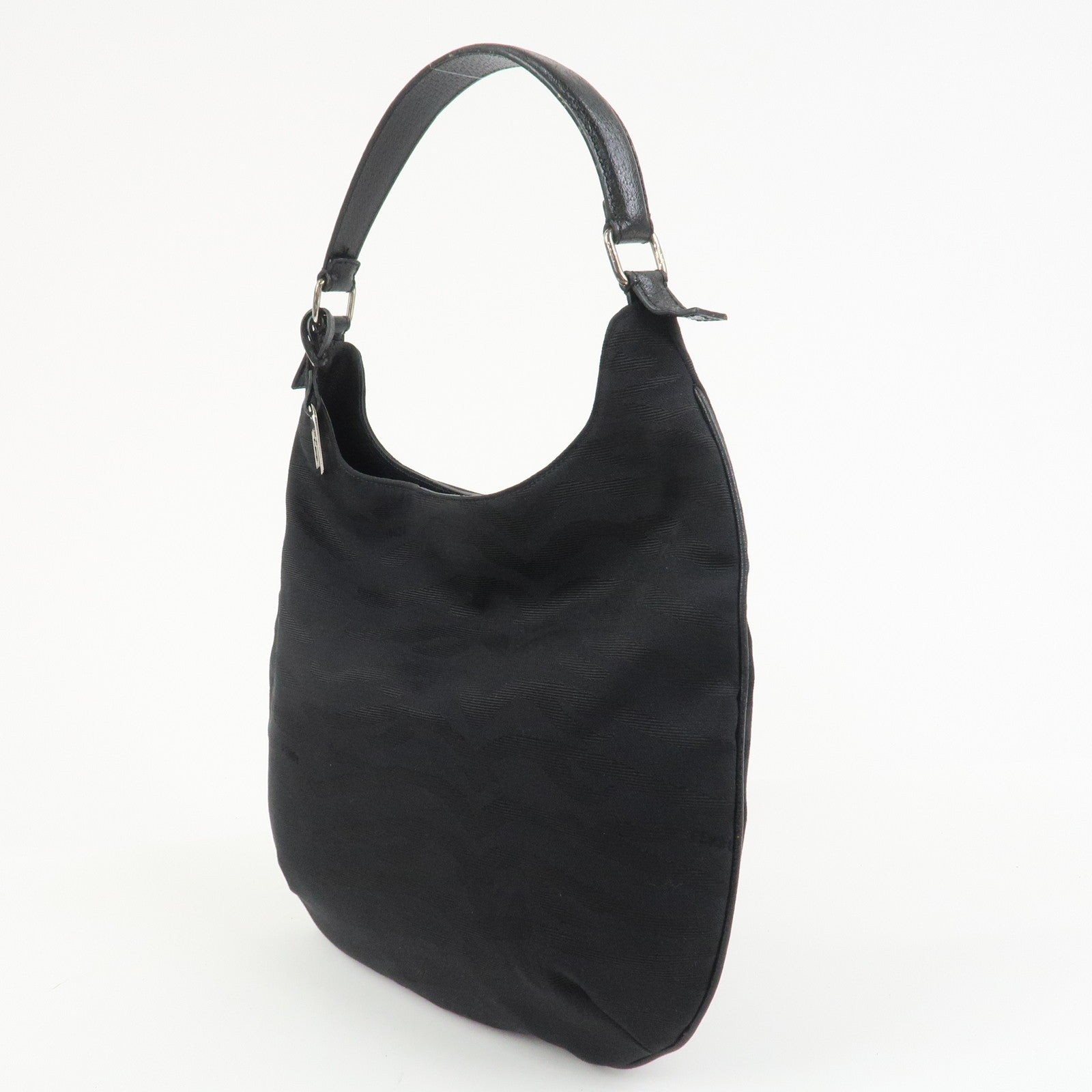 Fendi Shoulder Bag - Black, Canvas Leather