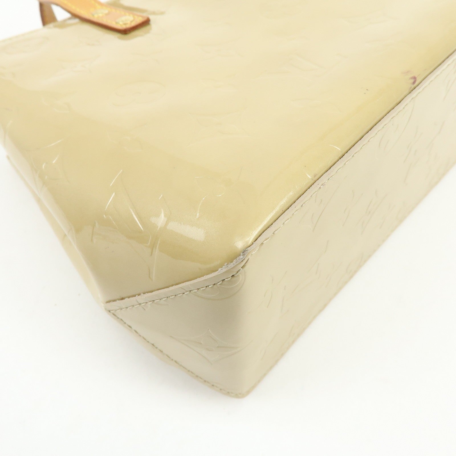 Louis Vuitton Hand Bag - Beige, Vernis Leather