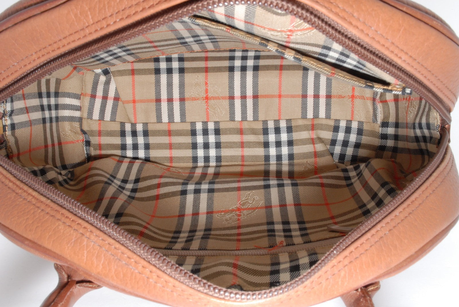 Burberrys Nova Hand Bag - Brown, Leather