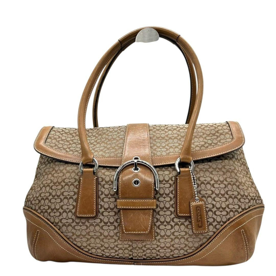 Coach S66 Handbag - Brown, Leather