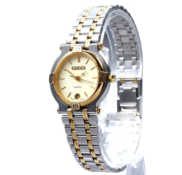 Gucci 9000L Watch - Ivory, Stainless Steel