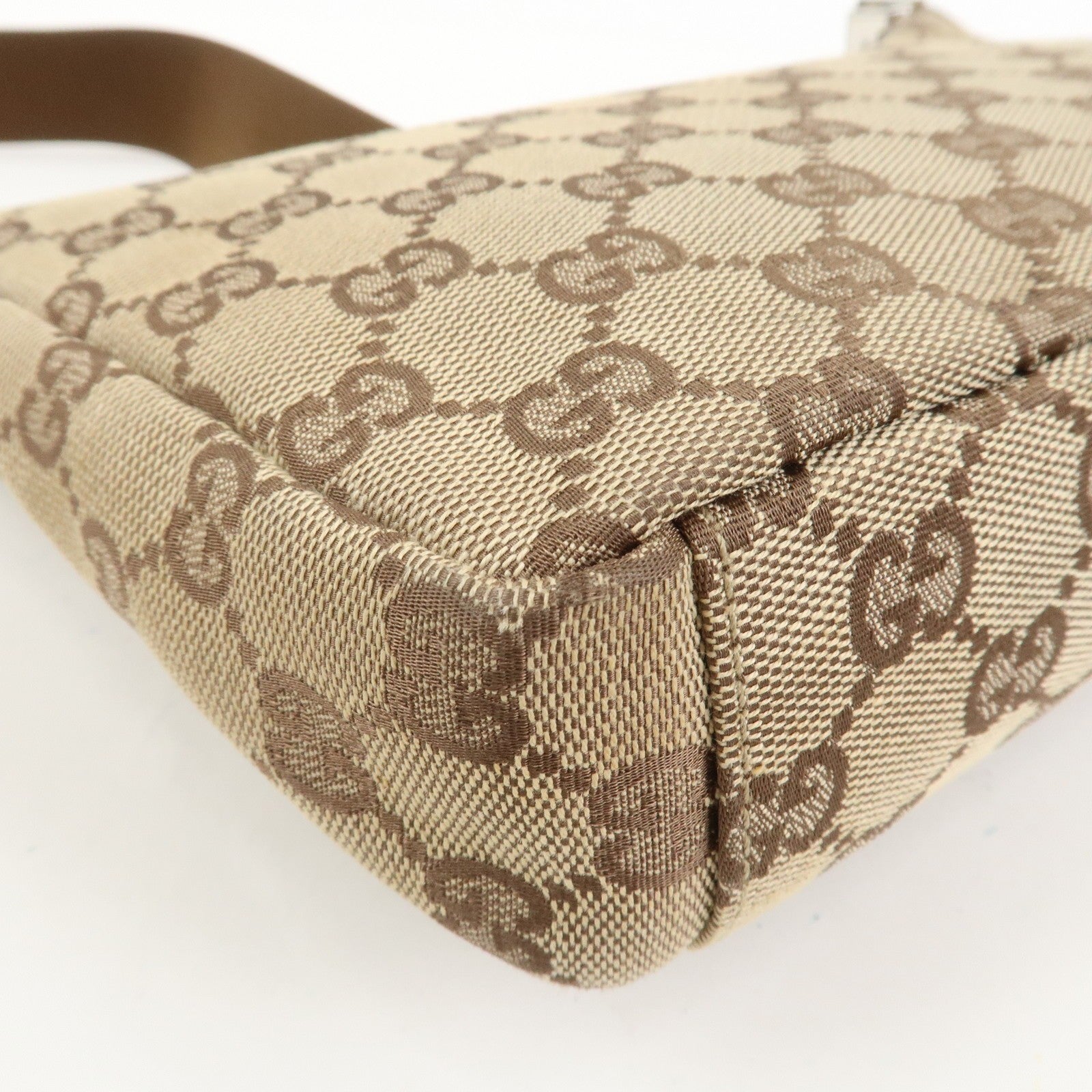 Gucci Crossbody Bag - Brown, GG Canvas, Leather