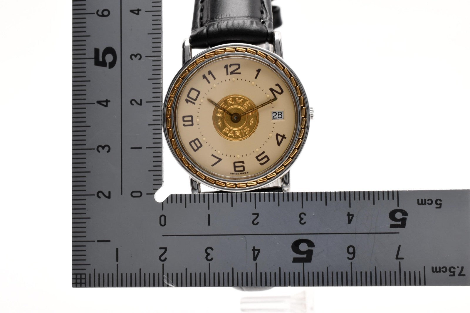 Hermès SE4.240 Watch - Cream, Stainless Steel