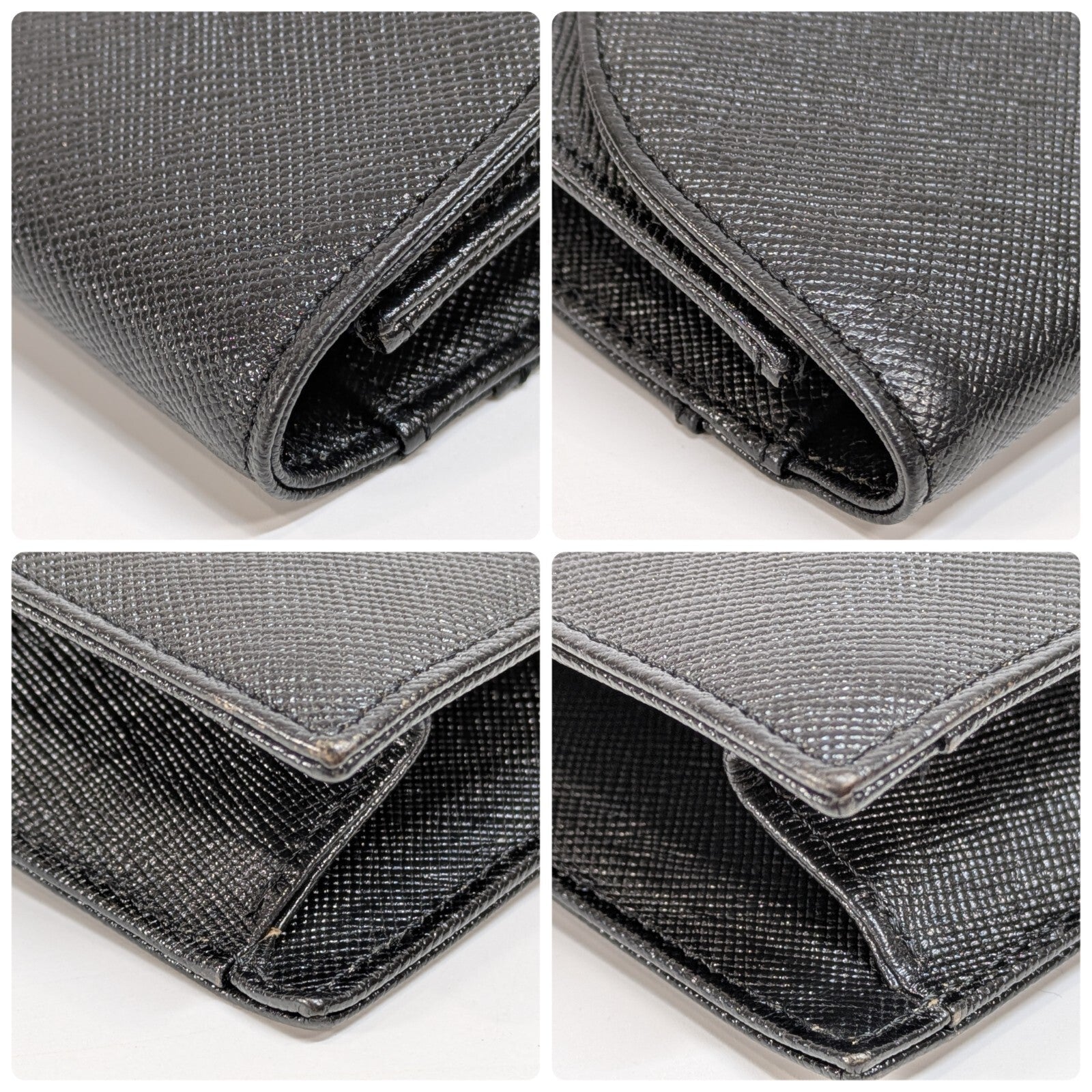 Saint Laurent Clutch Bag - Black, Leather Calfskin 