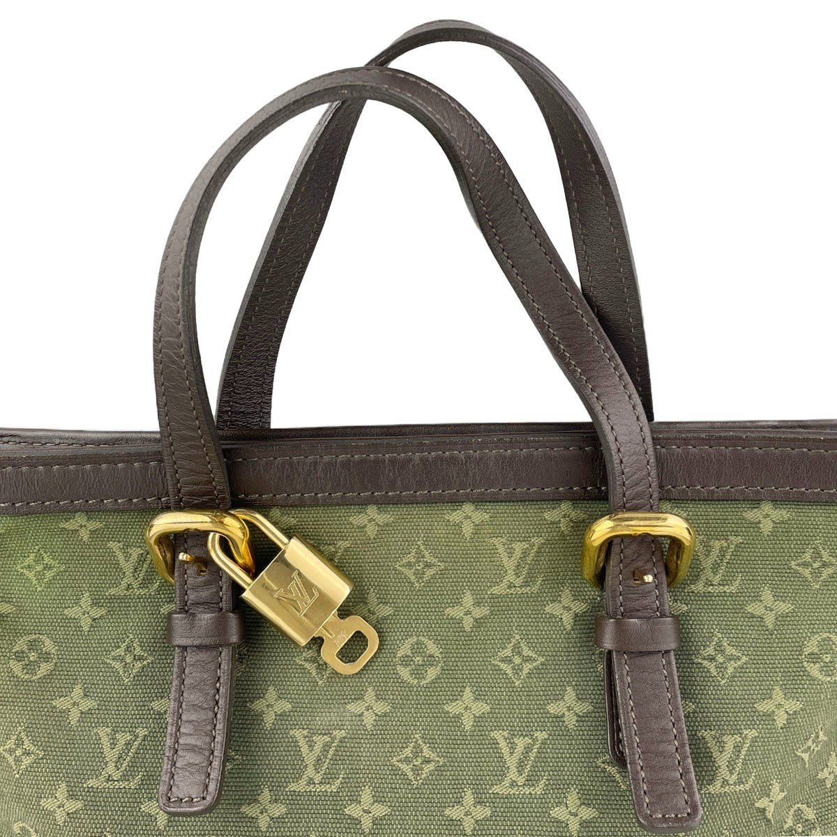 Louis Vuitton Francoise Tote Bag - Khaki, Cotton Leather