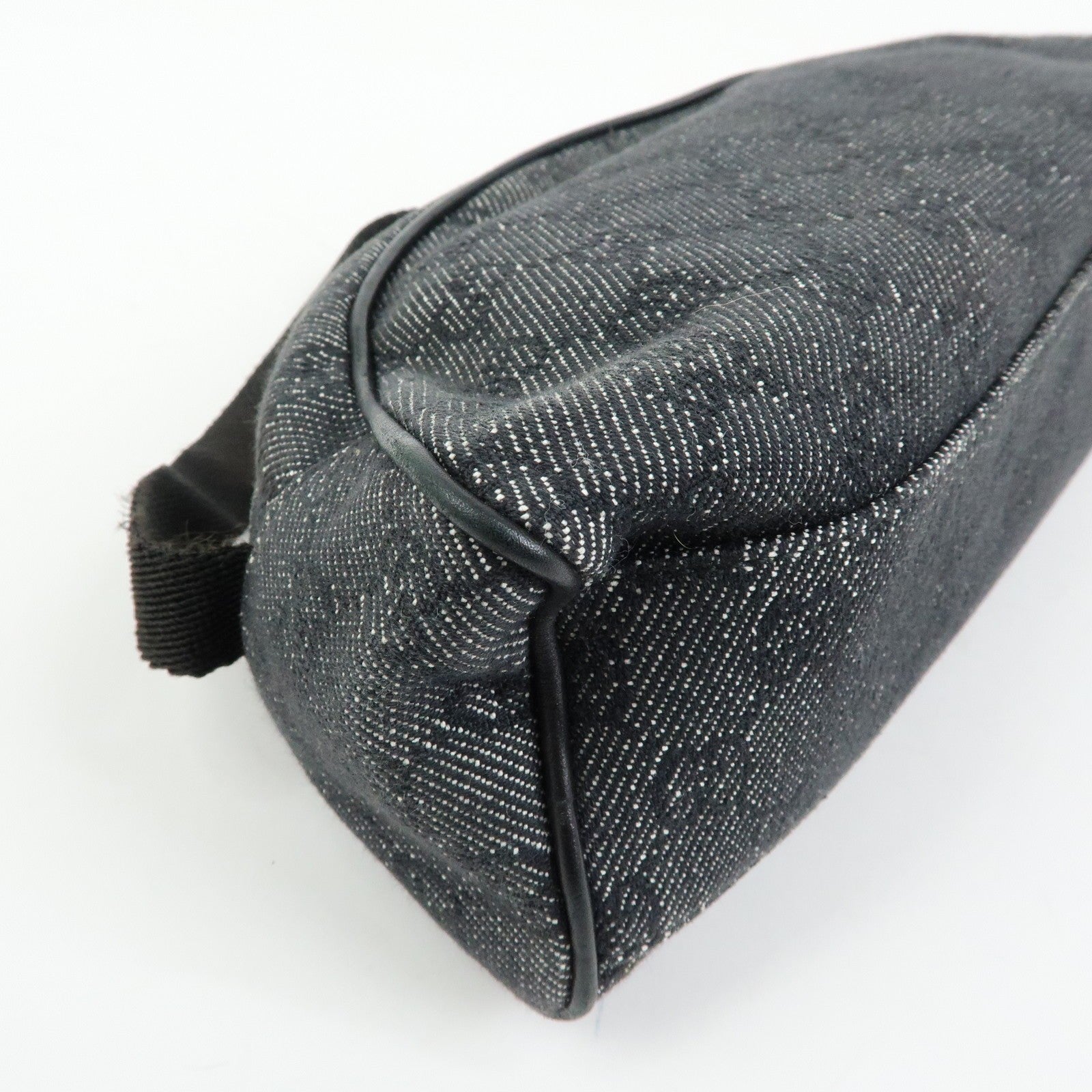 Gucci Shoulder Bag - Black, GG Denim and Leather