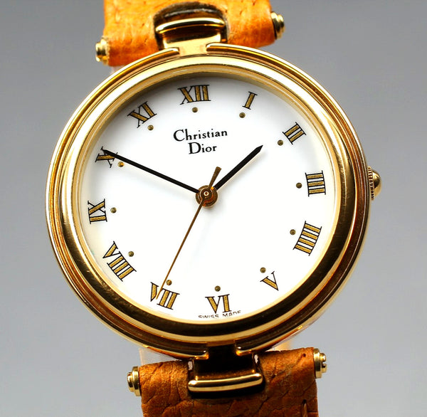 Christian Dior 3006 Wristwatch - Gold, Stainless Steel 