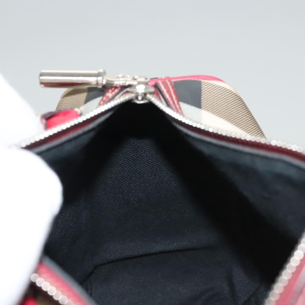 Burberry Nova Check Hand Bag - Beige/Silver, PVC Leather