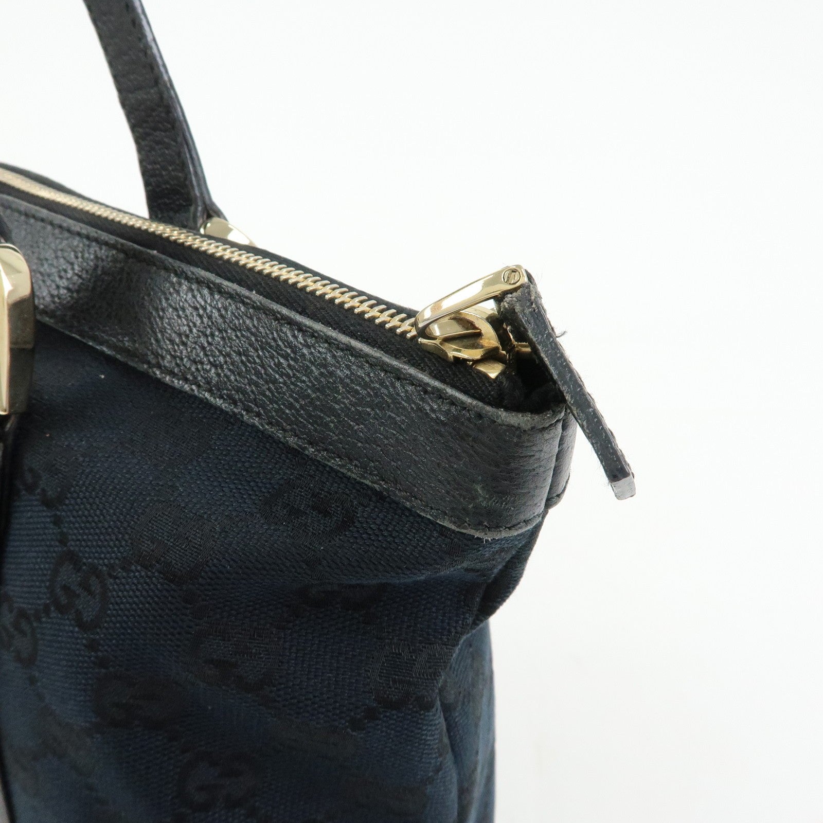 Gucci Abbey Tote Bag - Black, GG Canvas