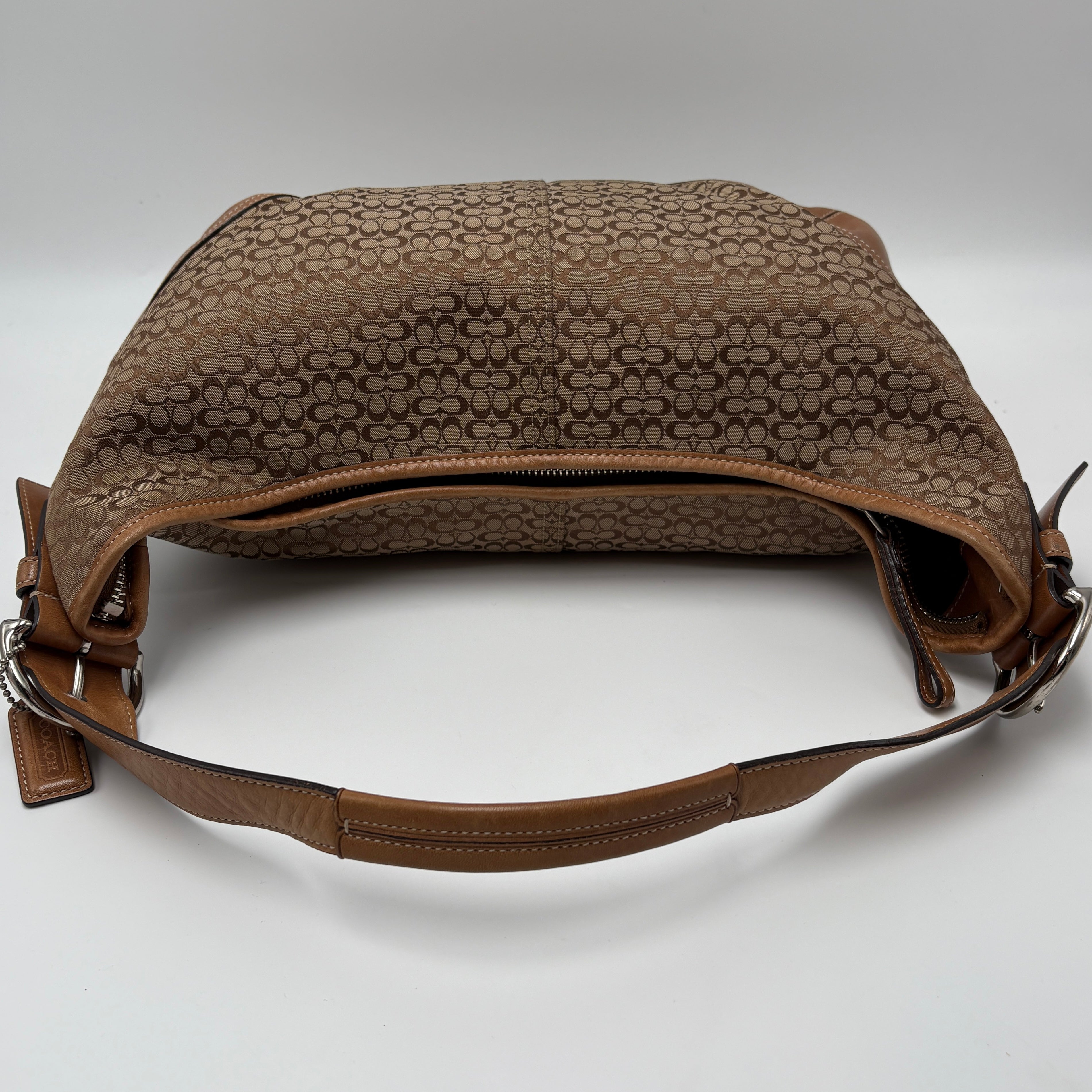 Coach Signature brown bag