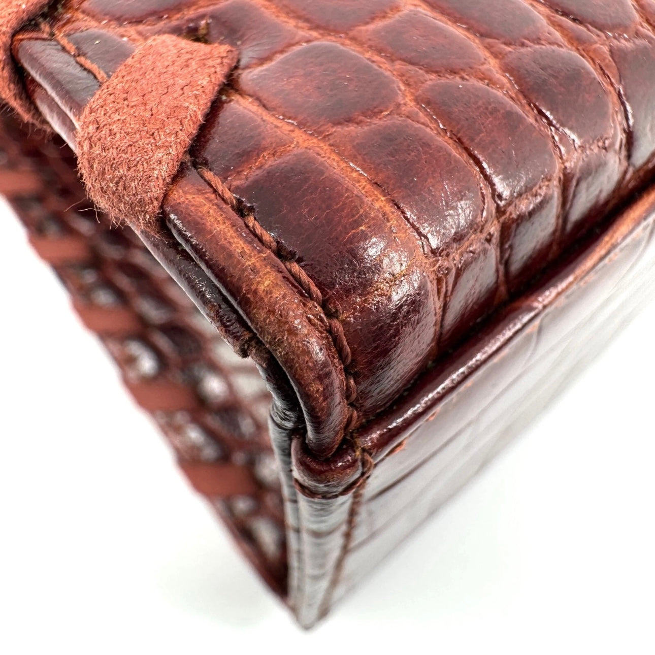 Yves Saint Laurent Leather Brown Vintage Bag YSL
