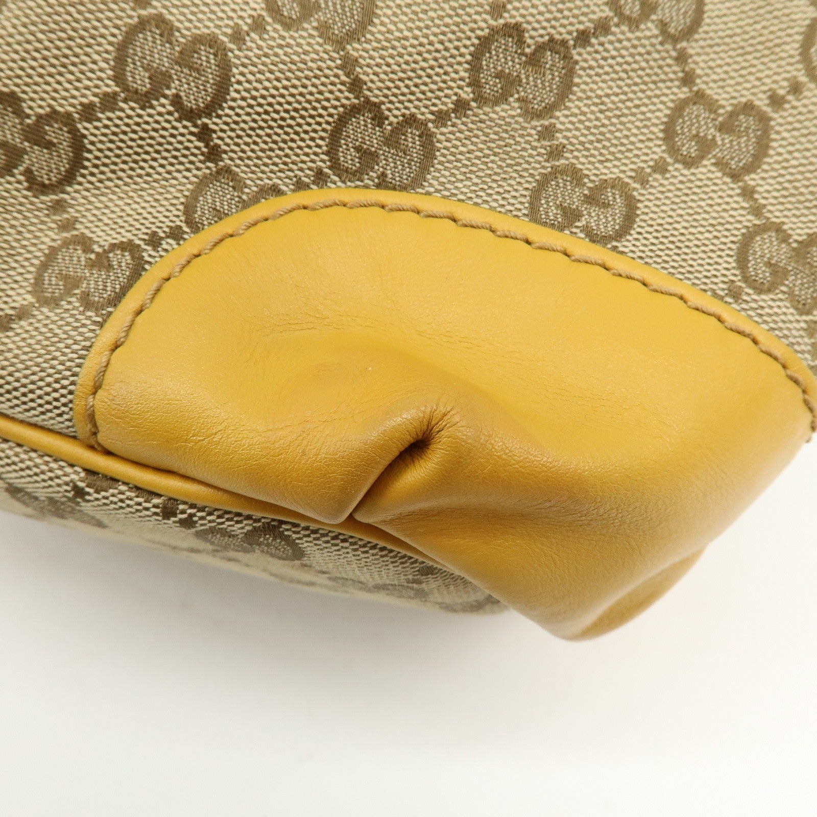 GUCCI Sukey Interlocking GG Canvas Leather 2Way Shoulder Bag