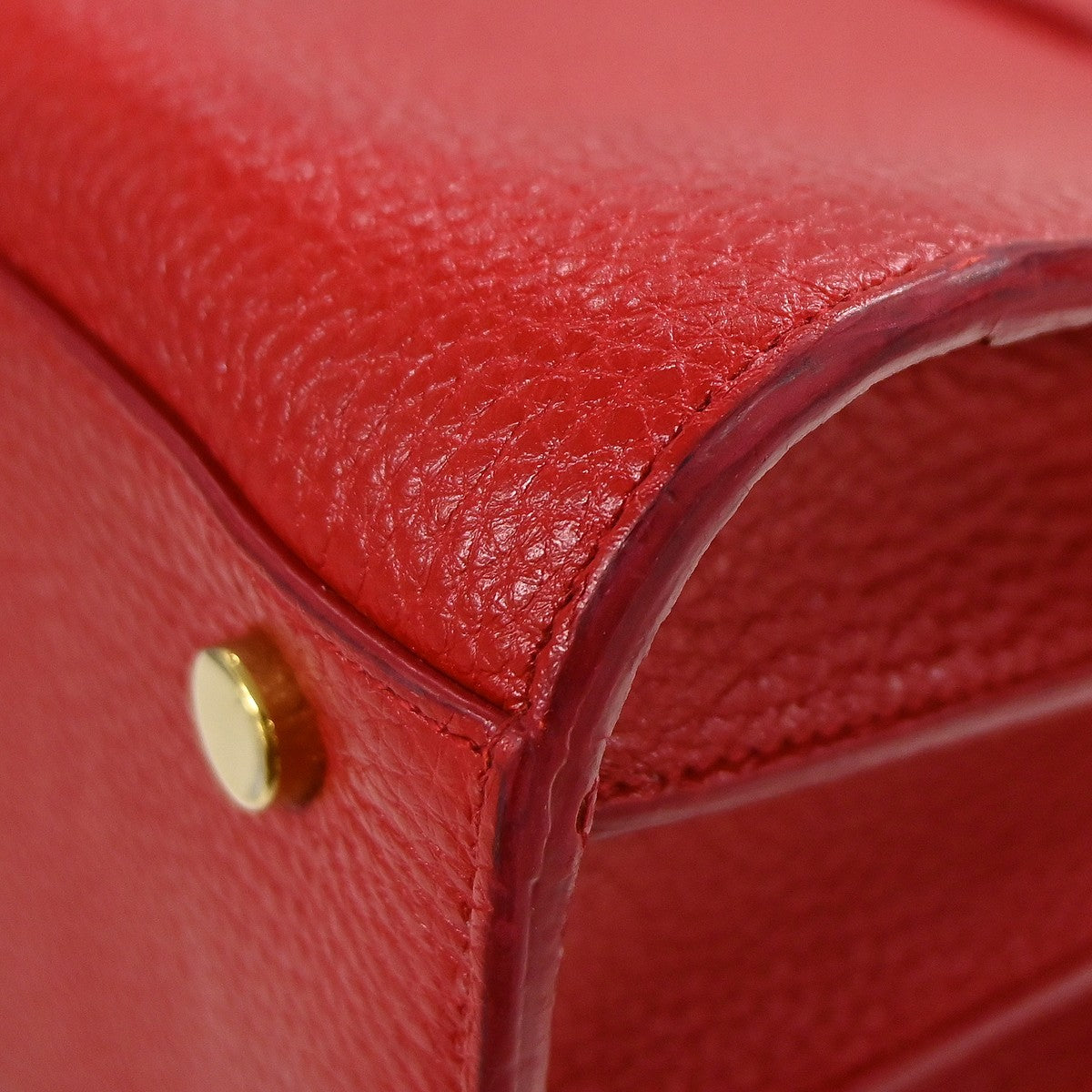 Saint Laurent Sac de Jour 2way Handbag - Red, Leather