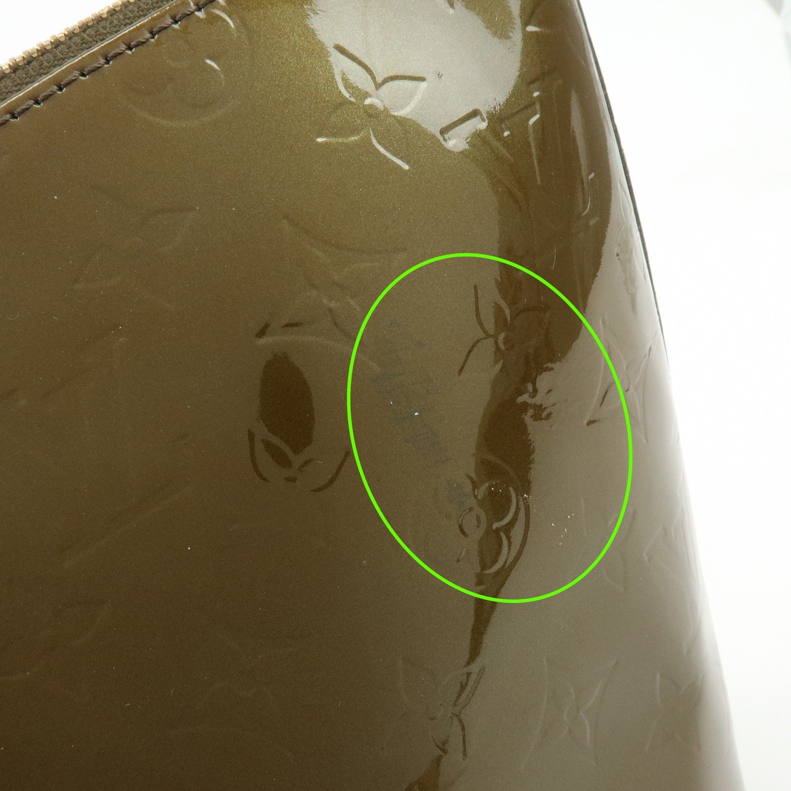 Louis Vuitton Tote Bag - Vert Bronze, Monogram Vernis
