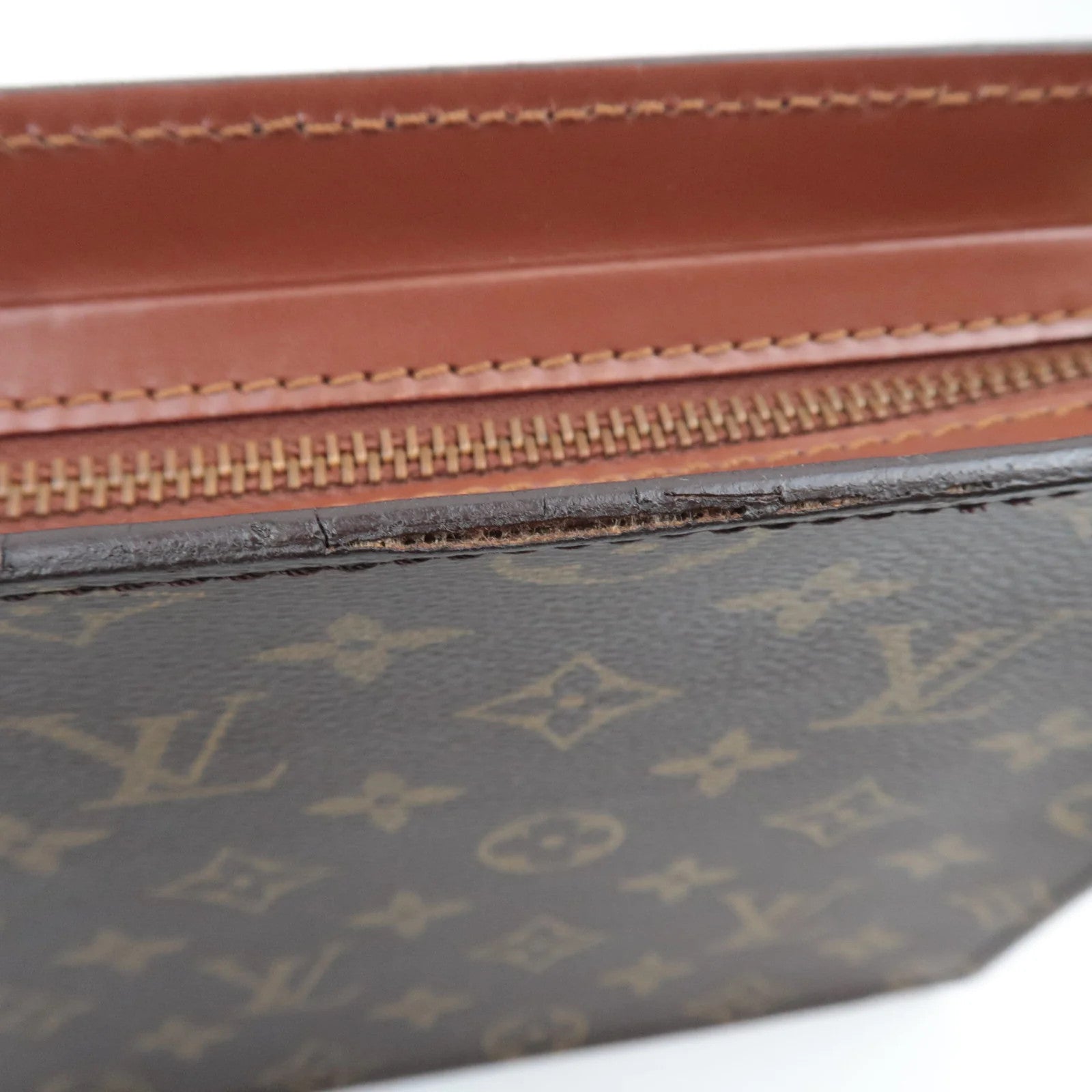 Louis Vuitton Monogram Pochette Homme Clutch Bag - Monogram, Canvas, Leather