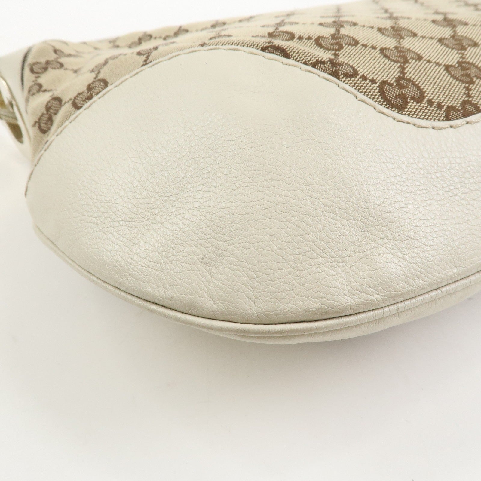 Gucci Shoulder Bag - Brown/Ivory, GG Canvas/Leather 