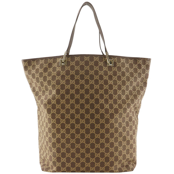 Gucci Tote Bag - Brown, GG Canvas