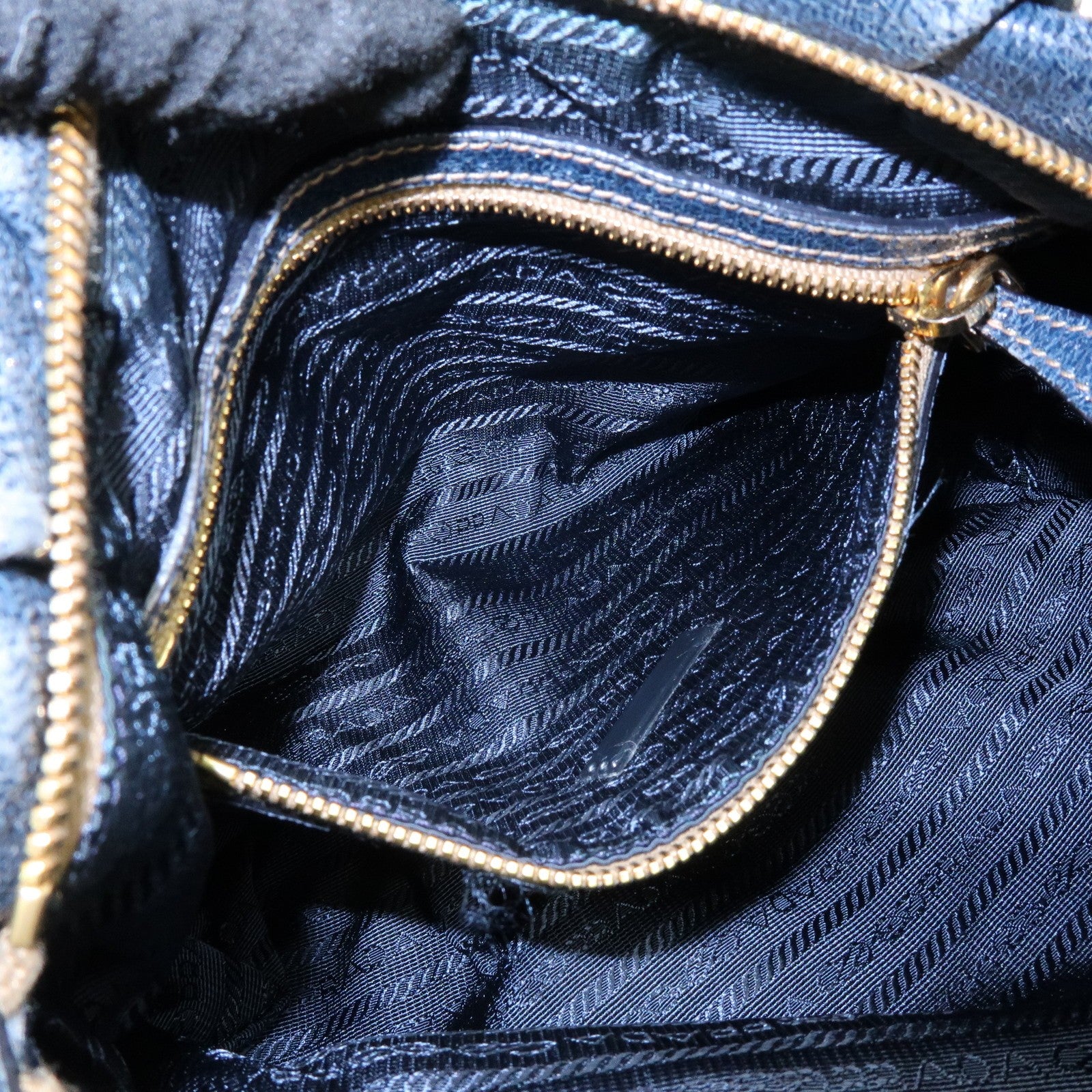 Prada Shoulder Bag - Navy, Leather