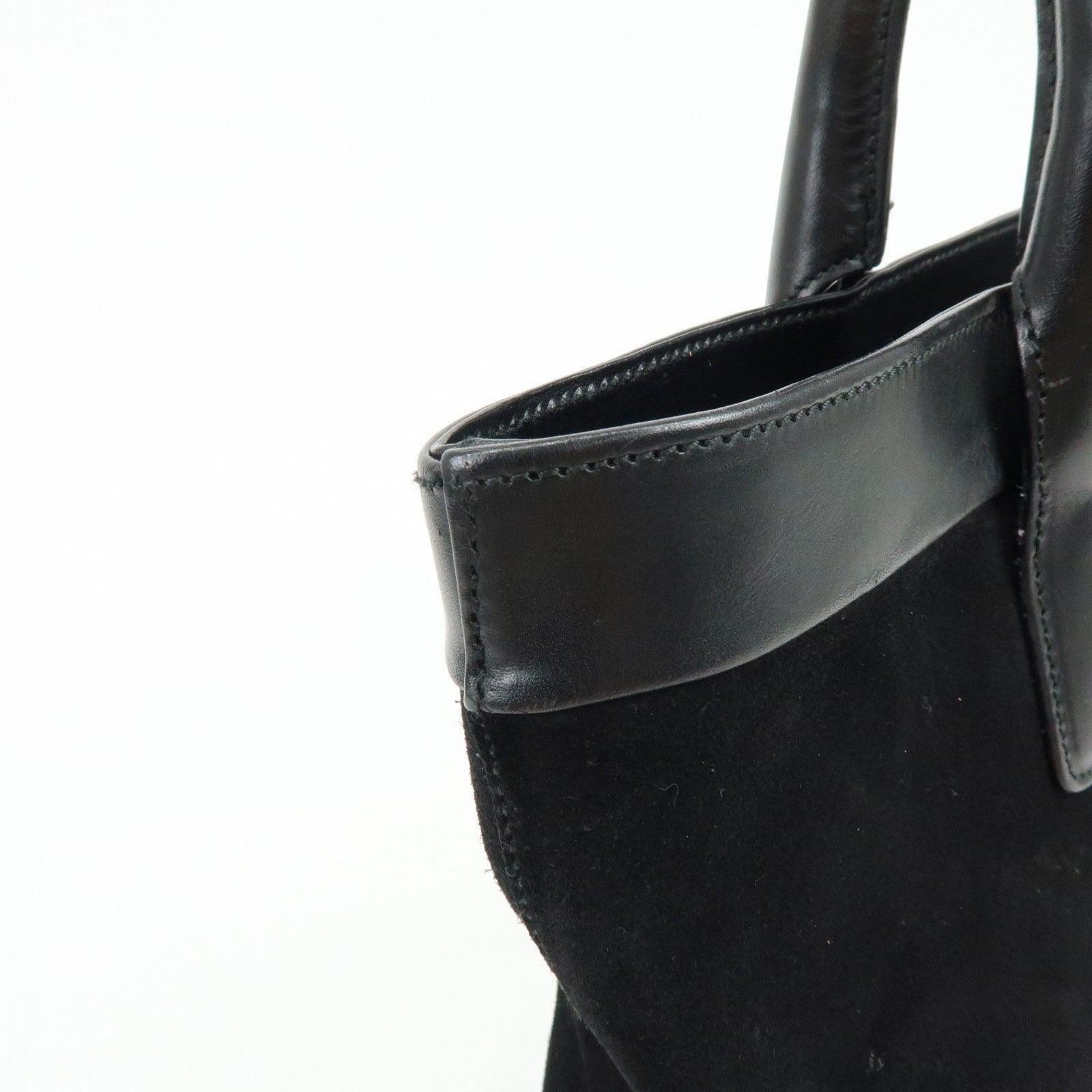 Gucci Shoulder Bag - Black, Suede Leather
