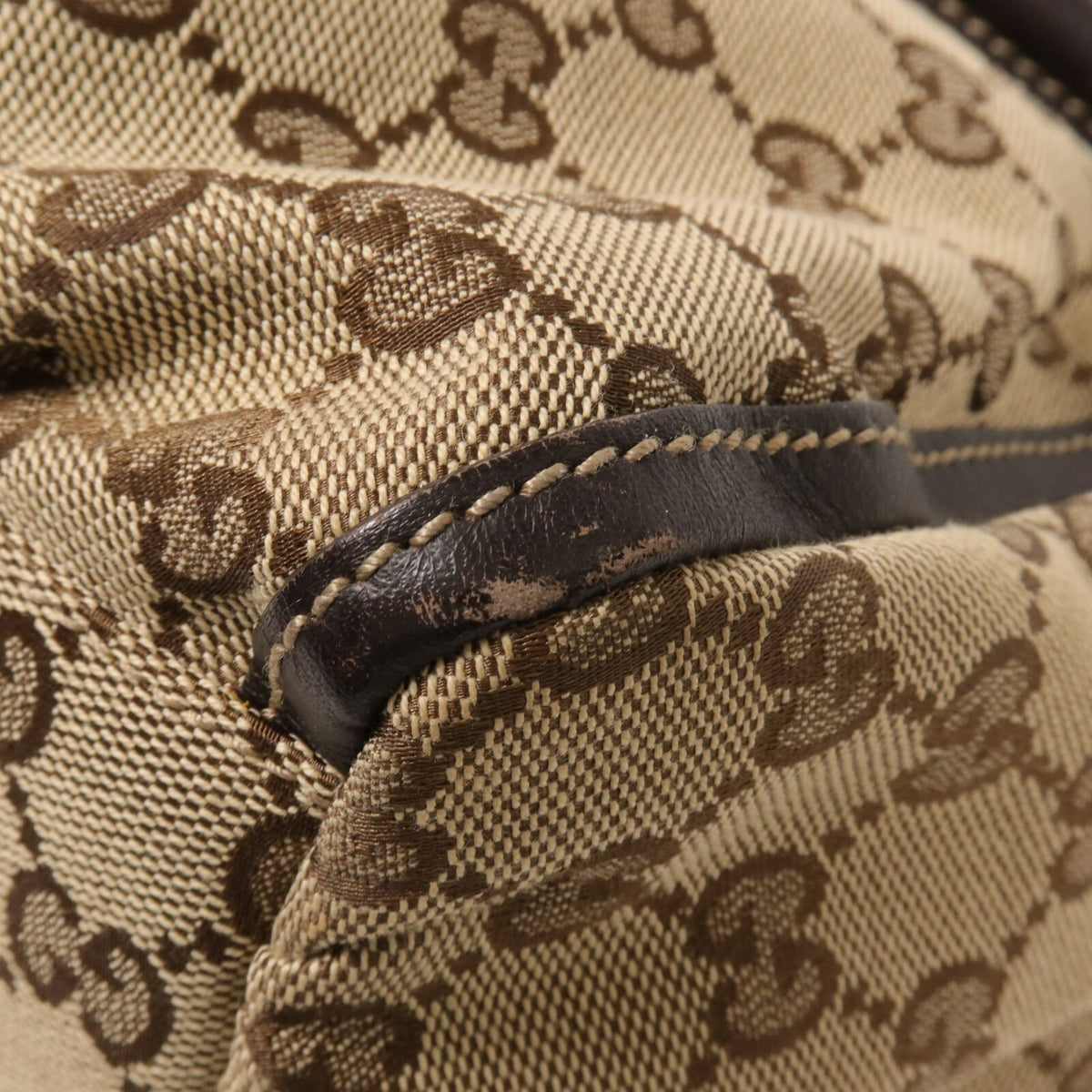 Gucci Abbey GG Handbag - Brown, GG Canvas