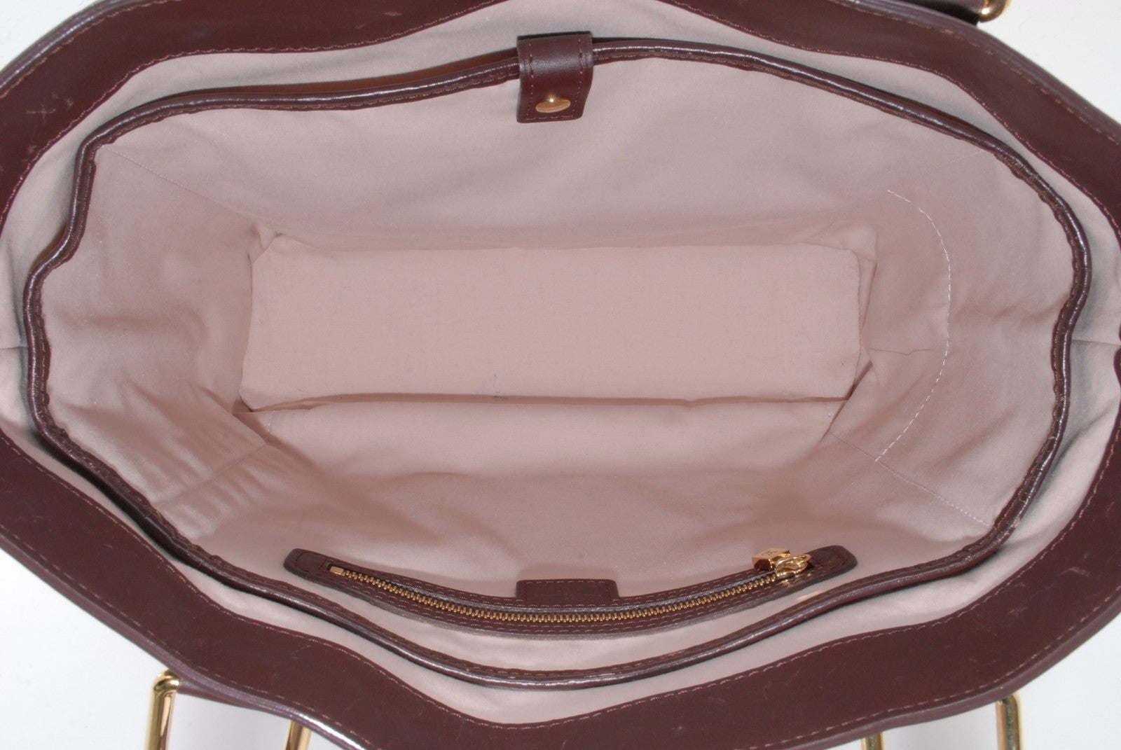 Louis Vuitton Lucille GM Tote Bag - Red Beige Brown, Canvas