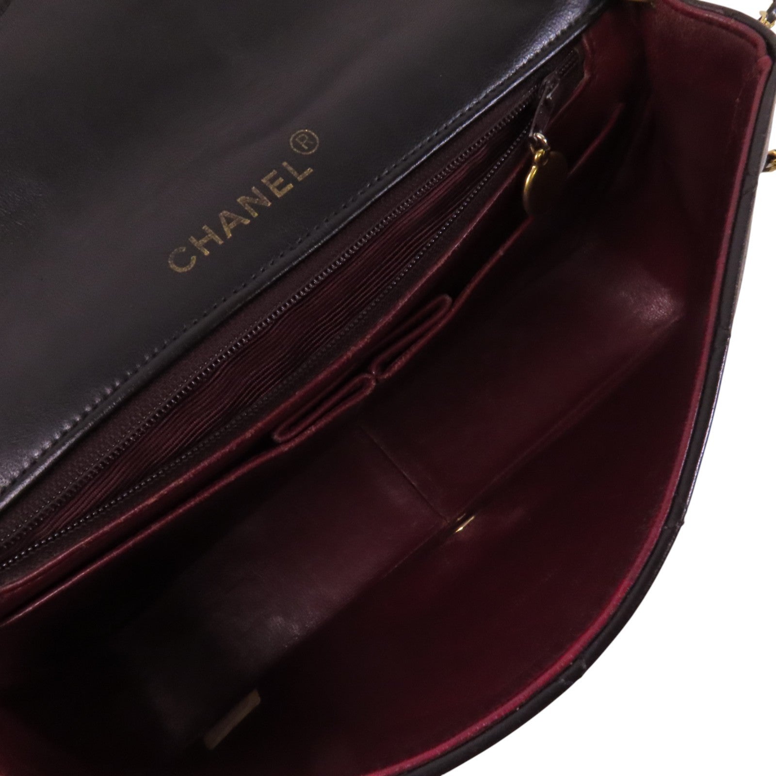 CHANEL CC GHW Shoulder Bag - Black, Lambskin
