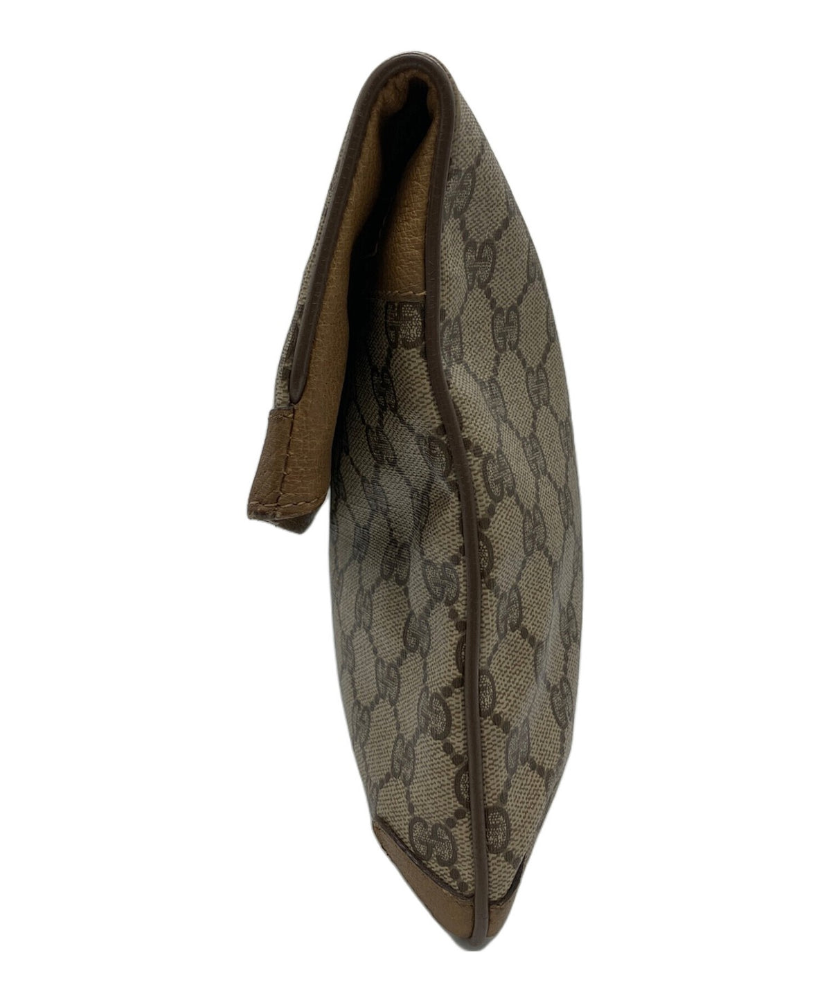 Gucci GG Vintage Clutch - Brown, Coated Canvas