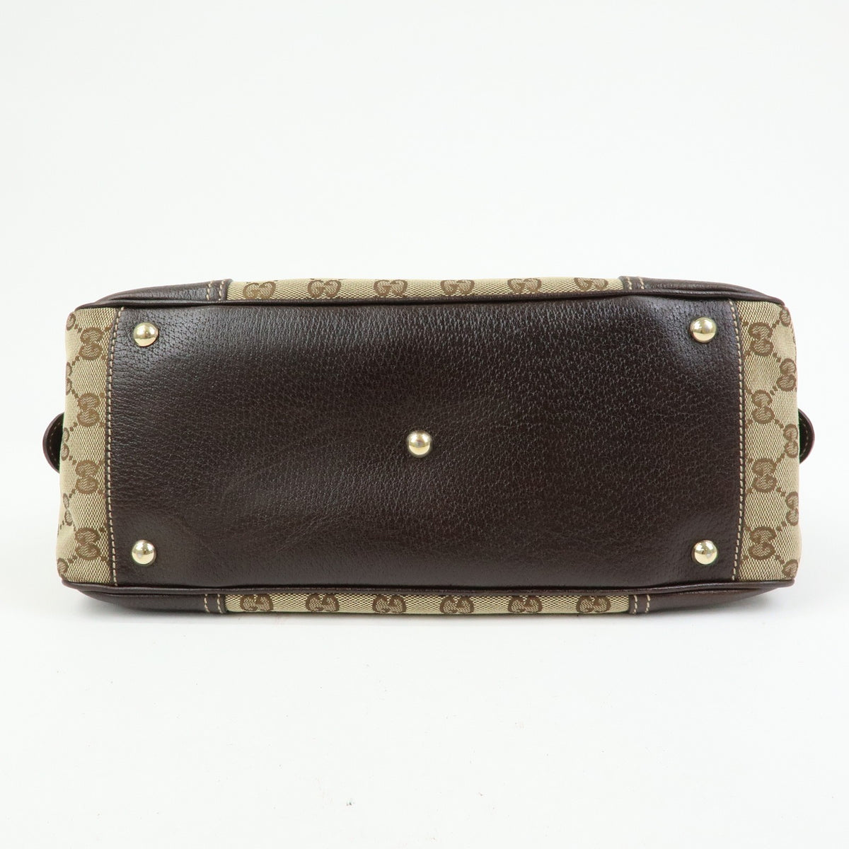 Gucci Sherry Boston Bag - Beige, GG Canvas, Leather