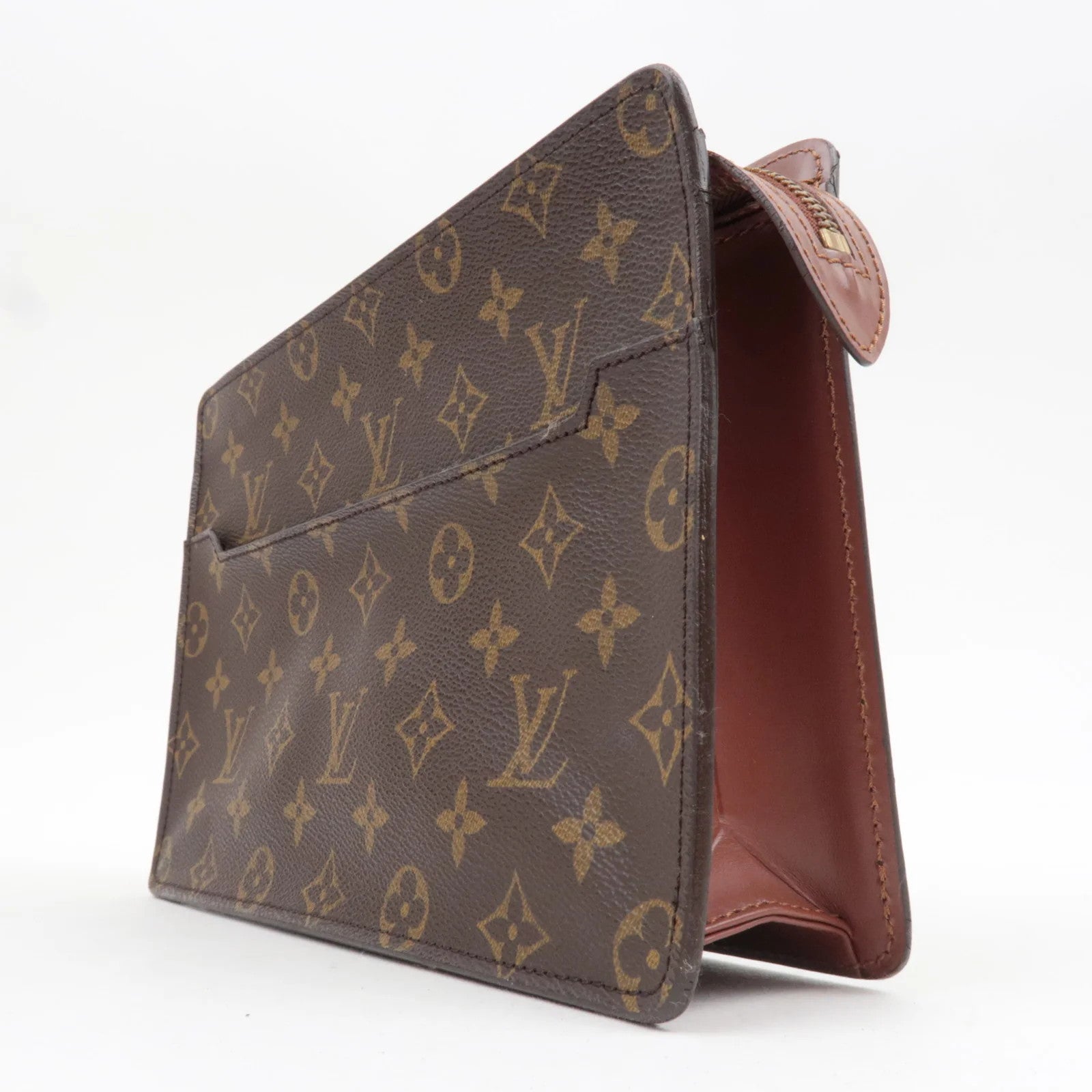 Louis Vuitton Monogram Pochette Homme Clutch Bag - Monogram, Canvas, Leather